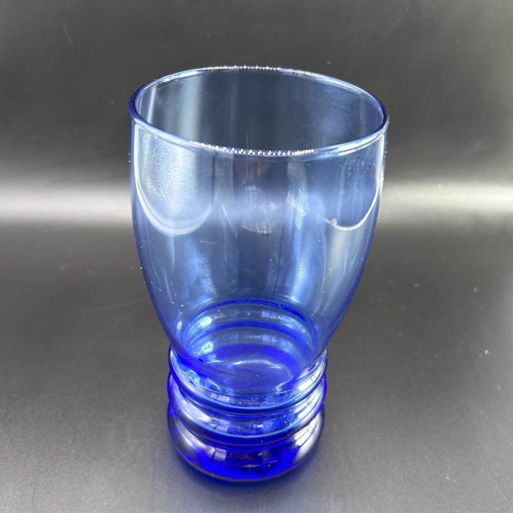 Cobalt Blue Drinking Glass Tumbler Bangles - Picture 9 of 9